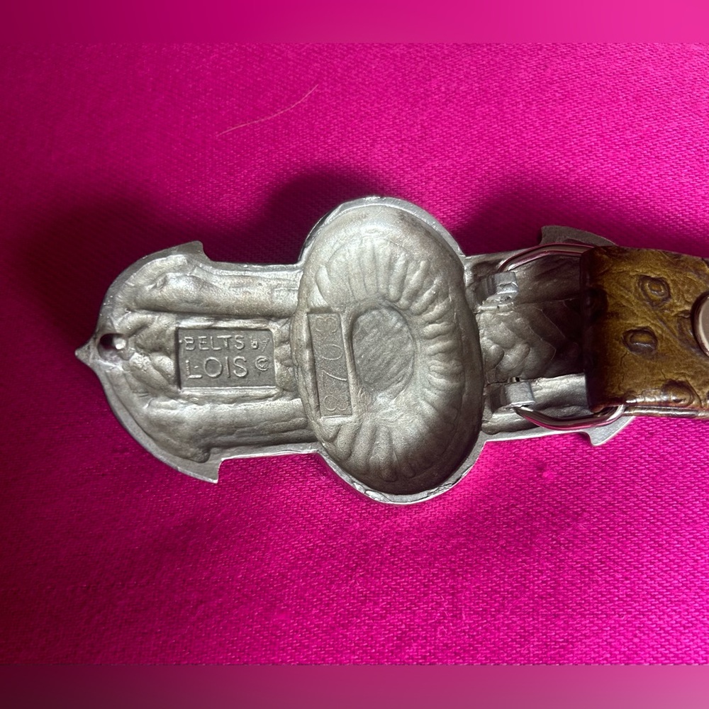 Vintage ‘Belts by Lois’ Ericson Custom Southwest Belt - Picture 3 of 5